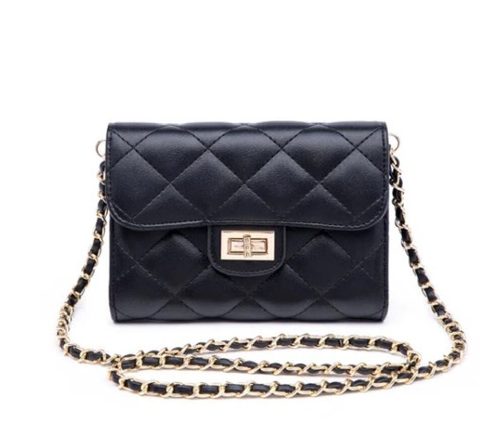 Urban Expressions Ladies Back Quilted "Wendy" Wallet w/ Gold Hardware, NWT